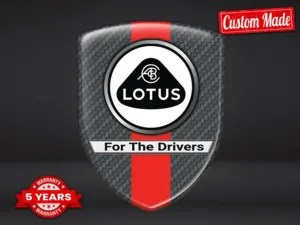 Lotus Pegatina En Relieve Alta Calidad Profesional Personalizable